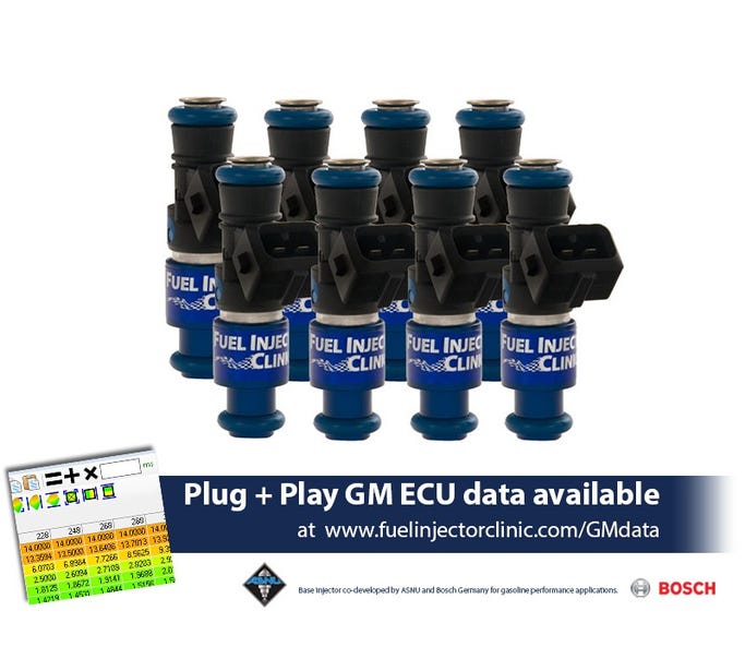 Fic Fuel Injectors - 1650CC - 99-06 GM Truck Fitment