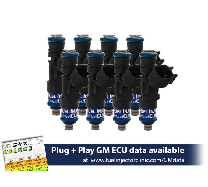 Fic Fuel Injectors - 650CC - 07-14 GM Truck Fitment