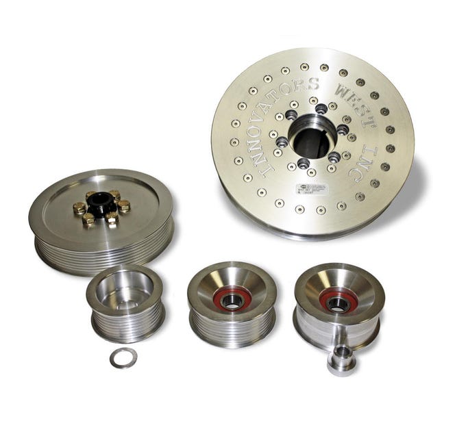 Innovators West 8-RIB Conversion Kit - GEN 5 Camaro - 10% Overdrive - with Blower Hub - Iw1005sd