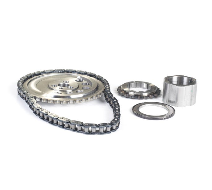 Jp Performance Timing Set - LS1 - Billet - Single Roller - Single Pole - 0.005" Line Bore