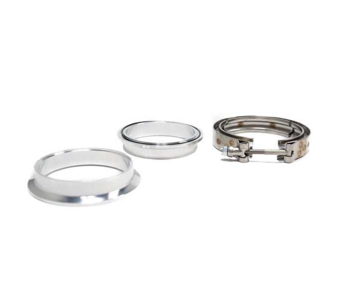 BTR 3.5" Aluminum V-BAND Flange Kit - with Clamp