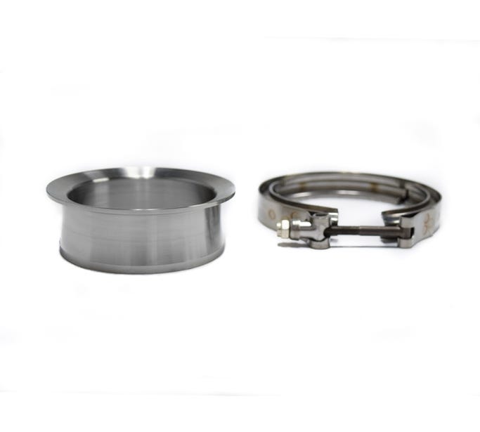 BTR 3.5" STAINLESS STEEL DOWNPIPE FLANGE KIT - WITH CLAMP - BTR51399