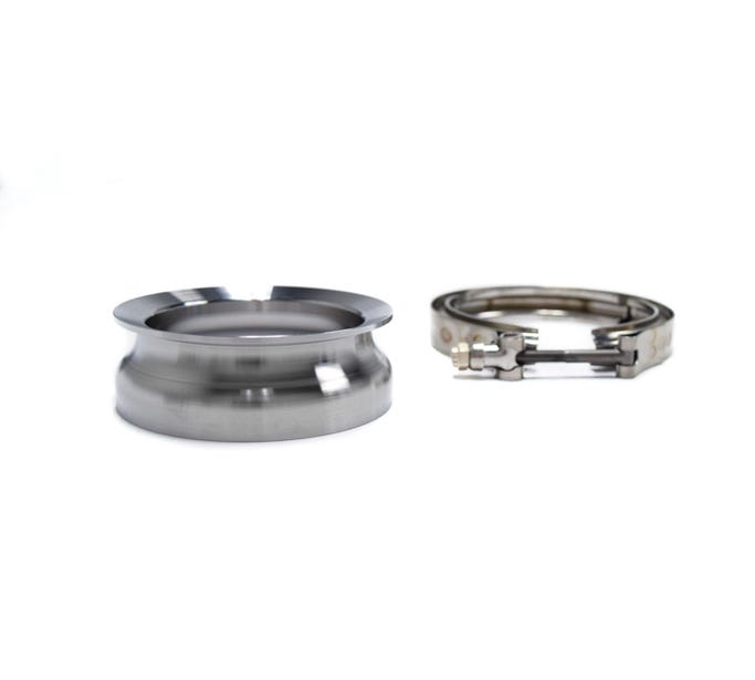 BTR 4" Mild Steel Downpipe Flange Kit - with Clamp
