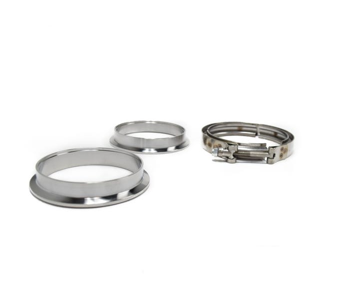BTR 4" Stainless Steel V-BAND Flange Kit W/ Clamp