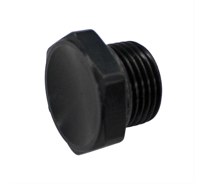 Magnafuel Fuel Fittings - 10AN Plug - Black