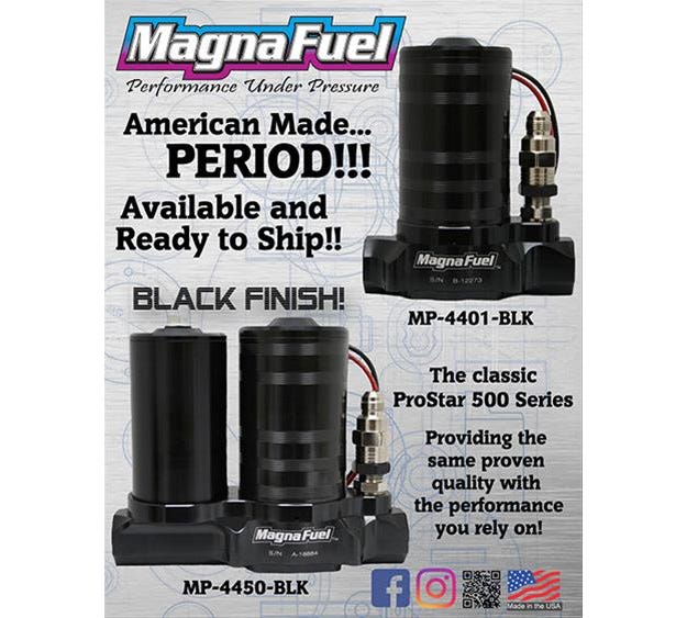 Magnafuel Fuel Pump Kit - PRO Star 500 - Carb - Black