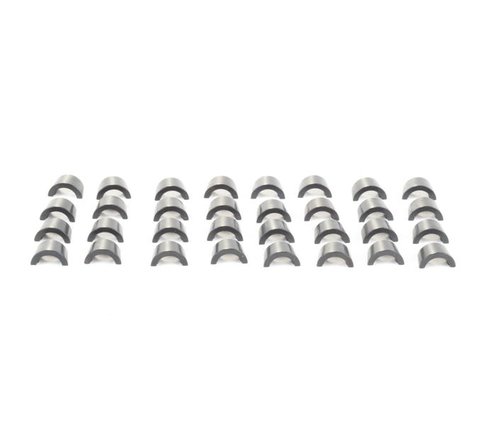 BTR Machined Steel Valve Locks - LS1 - Radius Groove - 7° - 8MM -.050" Height - Sold Individually