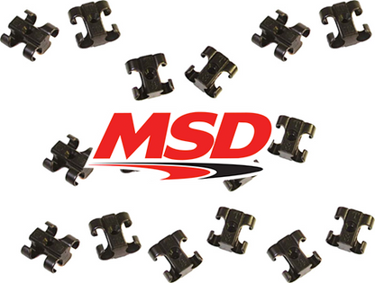 MSD Dual Plug Wire Separators, Set of 16, for Sleeved 8-8.5mm Wires - Photo - out of package Left