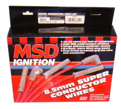 MSD Katech Coil Relocation Plug Wires
