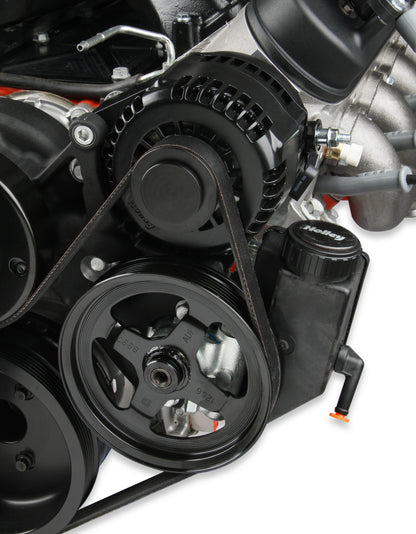 Holley Premium Black Mid-Mount Complete Accessory System - Photo - out of package Top