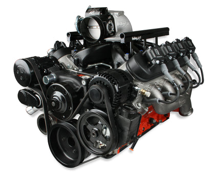 Holley Premium Black Mid-Mount LS7 Complete Accessory System - Dry Sump - Photo - out of package Bottom