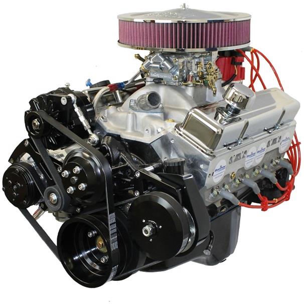 BluePrint Engines GM 383 C.I.D. 436 HP Base Stroker Long Block Crate Engine