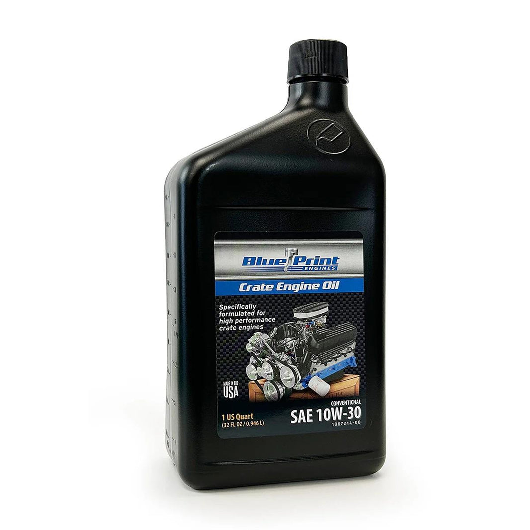 BluePrint 10W30 Engine Oil, Mineral, ZDDP Enhanced, 1 qt