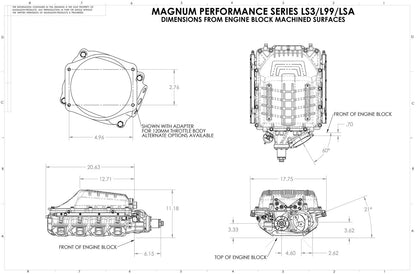 Magnuson Supercharger Kits for 2012-2015 CAMARO, 2009-2014 TVS2650R