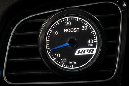 BOOST GAUGE, UNIVERSAL, MECHAN - APR Universal Mechanical Boost Gauge System (Blue)