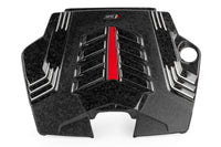 ENGINE COVER, EA825 SUV, FORGED CF - APR Engine Cover - 2.9T/3.0T/4.0T (4M) SUV - Forged Carbon Fiber