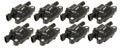 Bobines d'allumage Street Fire (lot de 8) pour moteurs GM LS2/LS3/LS4/LS7/LS9 (2005-2013), noires