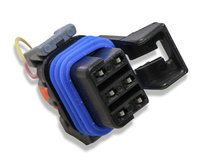 2-1/16 Wideband Air/Fuel Gauge, Blk Face - MSD Standalone Air/Fuel Wideband 02 Gauges Kit