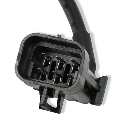 2-1/16 Wideband Air/Fuel Gauge, Blk Face - MSD Standalone Air/Fuel Wideband 02 Gauges Kit