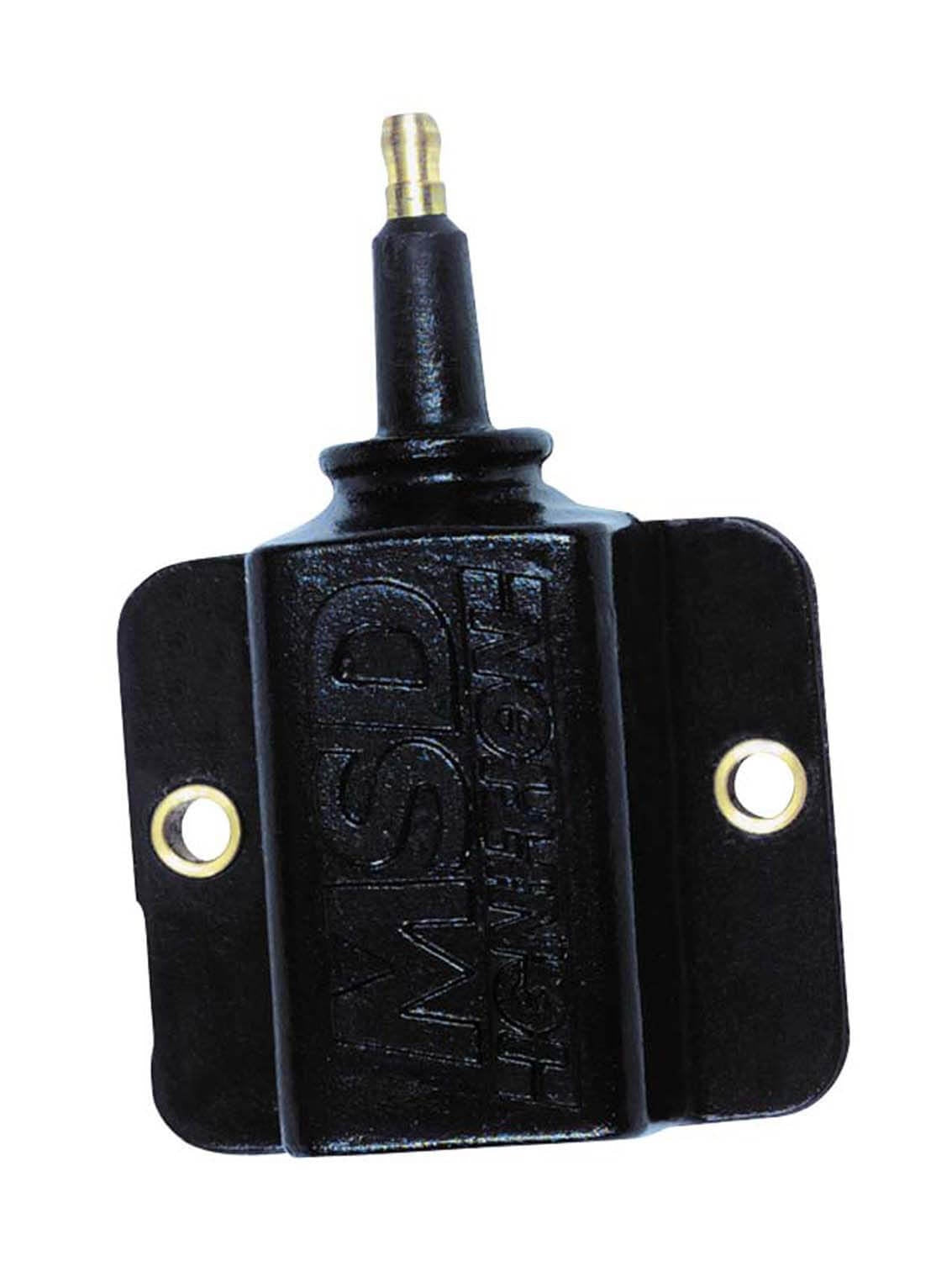 MSD Ignition Coil (Single Tower), Isolated Ground Coil, Black, Individual - Photo - Primary Front