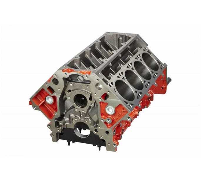 Chevrolet Performance 9.720" Tall Deck LSX Block