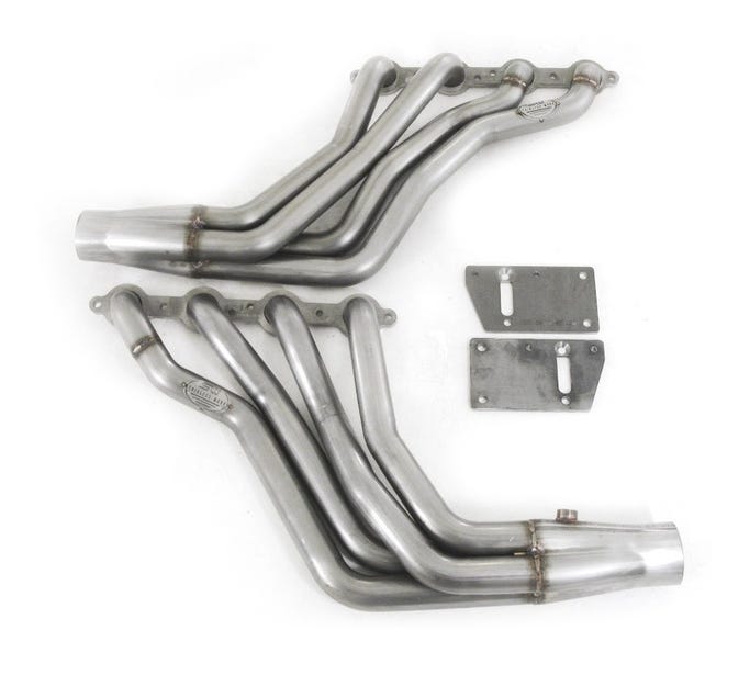 Stainless Works LS Swap Longtube Headers - 62-67 Chevy II - Nvls1