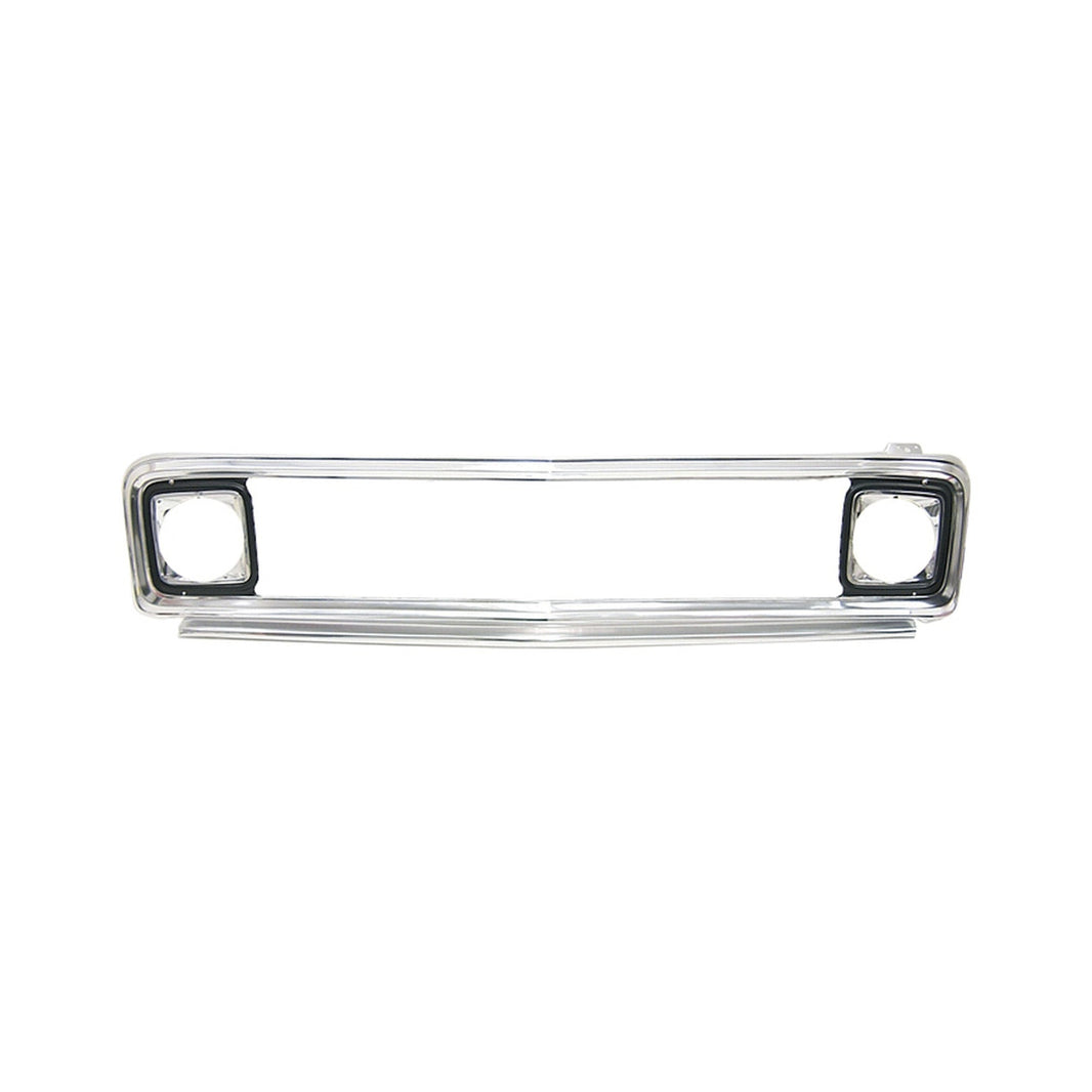 71-72 CHVY/GMC OUTER GRILLE-REPRODUCTION - Brothers Trucks Outer Grille - Aluminum