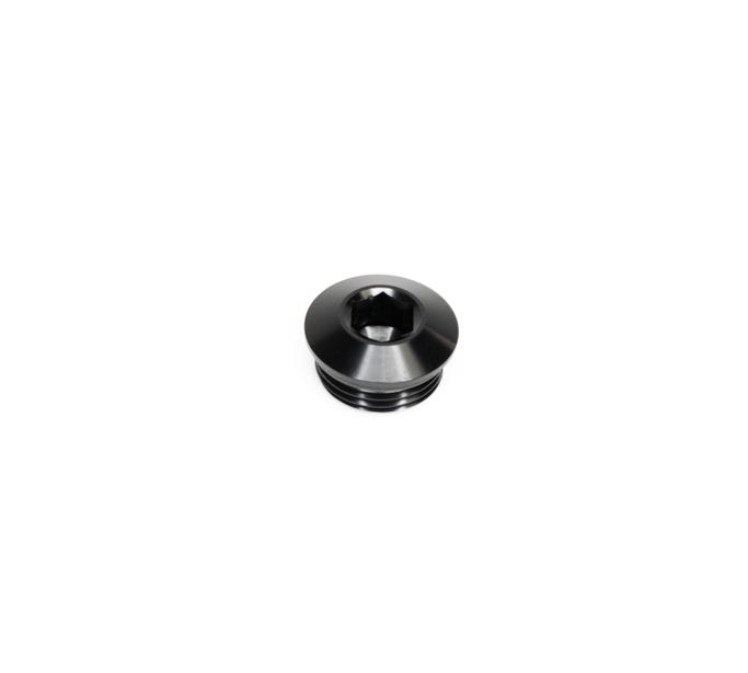 BTR ORB Port Plug - 12AN - Allen Head - Black