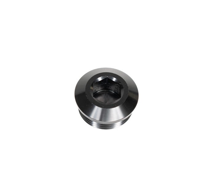 BTR ORB Port Plug - 16AN - Allen Head - Black