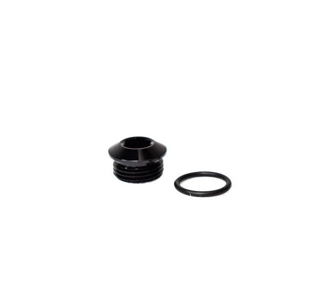 BTR ORB Port Plug - 8AN - Allen Head - Black