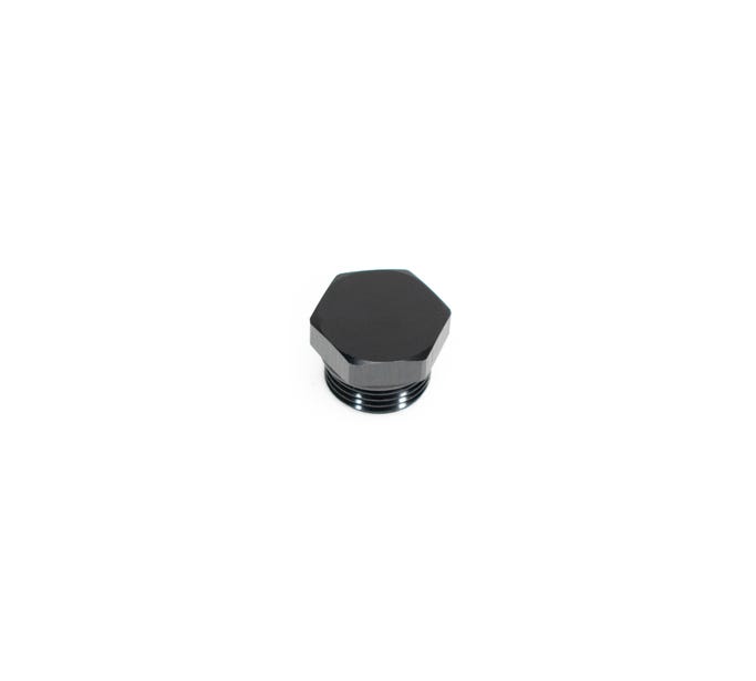 BTR ORB Port Plug - 10AN - Hex Head - Black