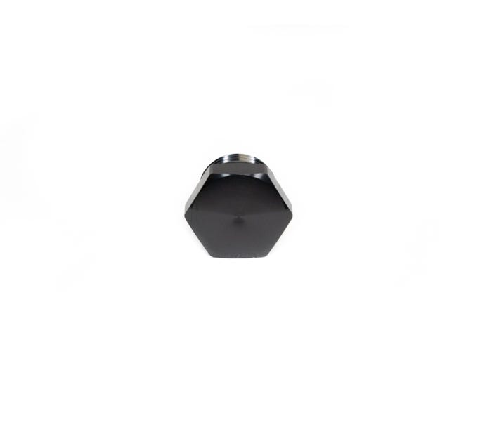 BTR ORB Port Plug - 12AN - Hex Head - Black