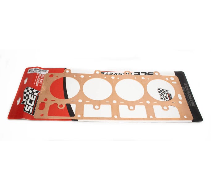 Sce Copper Head Gasket - 6 Bolt - 4.010" Bore - .062" Thick - Right Side