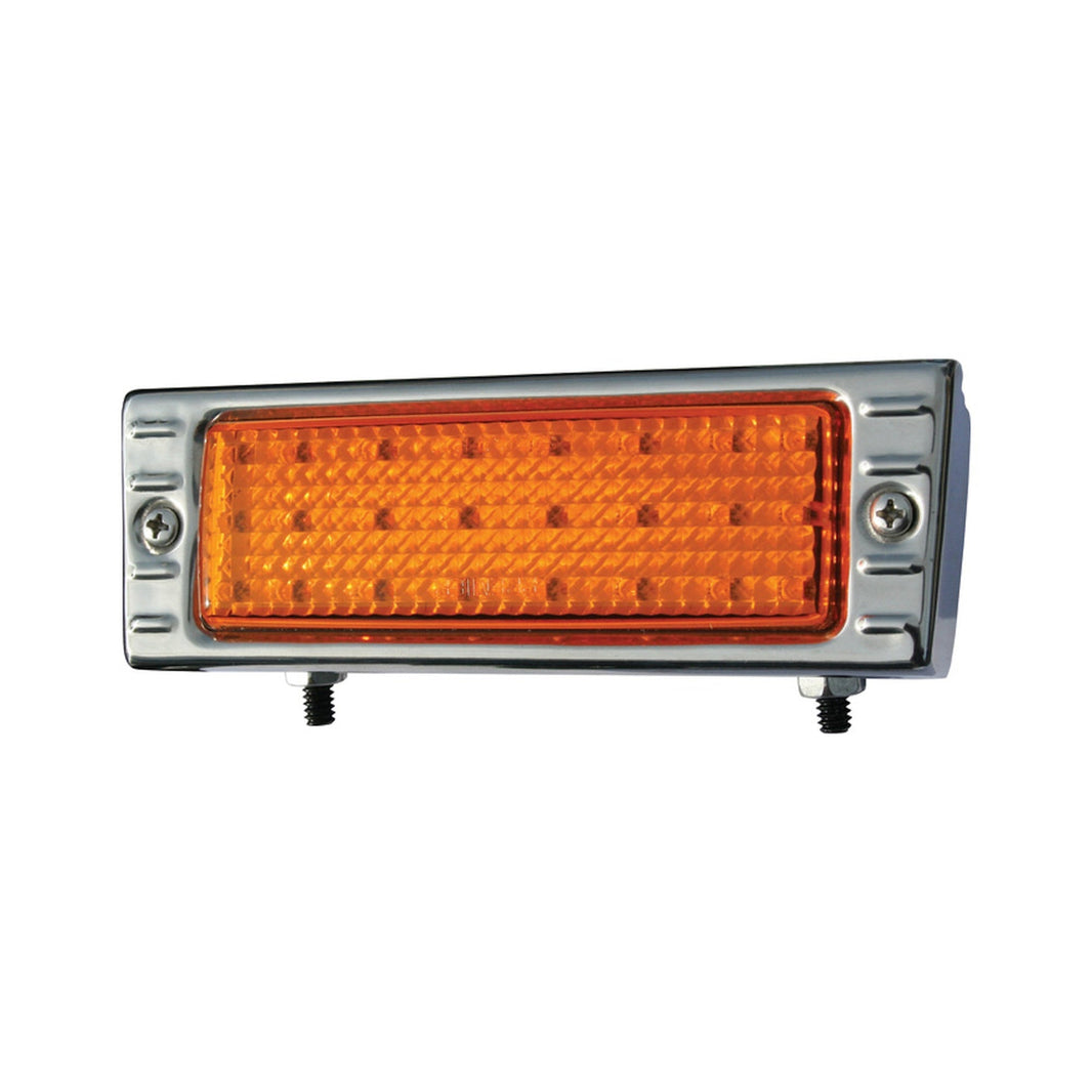 47-53 CHVY LED PARKLAMP ASSEMBLIES-AMBER - Brothers Trucks LED Parking Light Assembly- Amber - Left/Right - Each