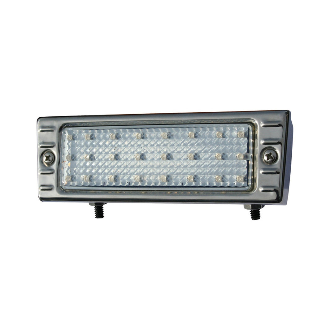 47-53 CHVY LED PARKLAMP ASSEMBLIES-CLEAR - Brothers Trucks LED Parking Light Assembly - Clear - Left/Right - Each