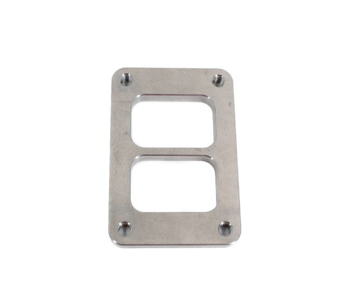 Prl Motorsports T6 Divided Turbo Flange - Mild Steel