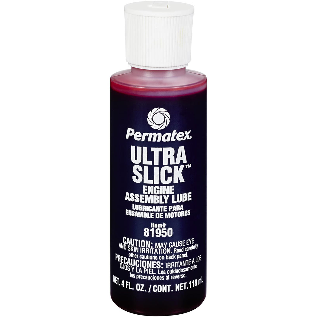 Permatex 81950 Ultra Slick Engine Build Assembly Lube Bearing Cam 4fl oz 118ml