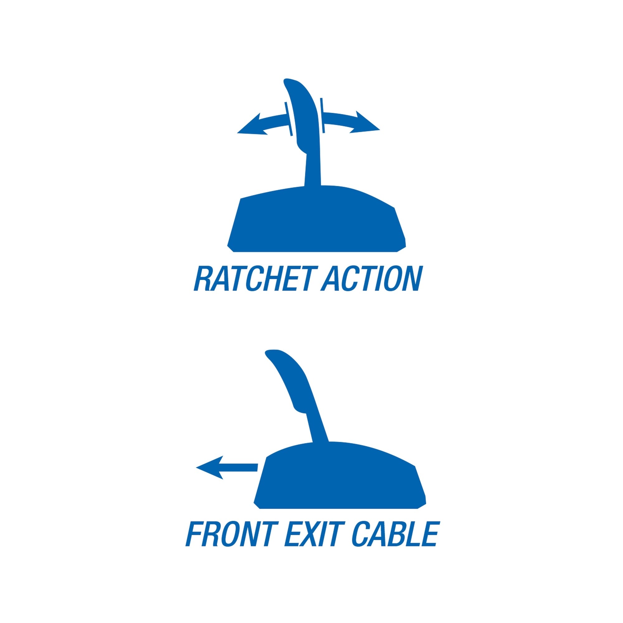 B&M Automatic Rachet Shifter - MegaShifter - Right Hand Drive - Photo - out of package Top