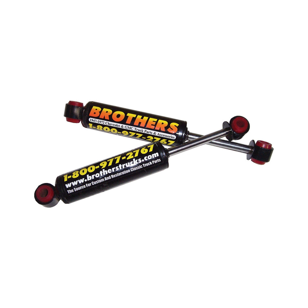 1973-87 CHEVY/GMC REAR GAS SHOCK - Brothers Trucks Rear Gas Shock - 3 to 4 Inch Drop - Each - Black