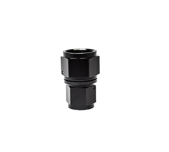BTR Female Swivel Coupler - 10AN to 12AN - Black