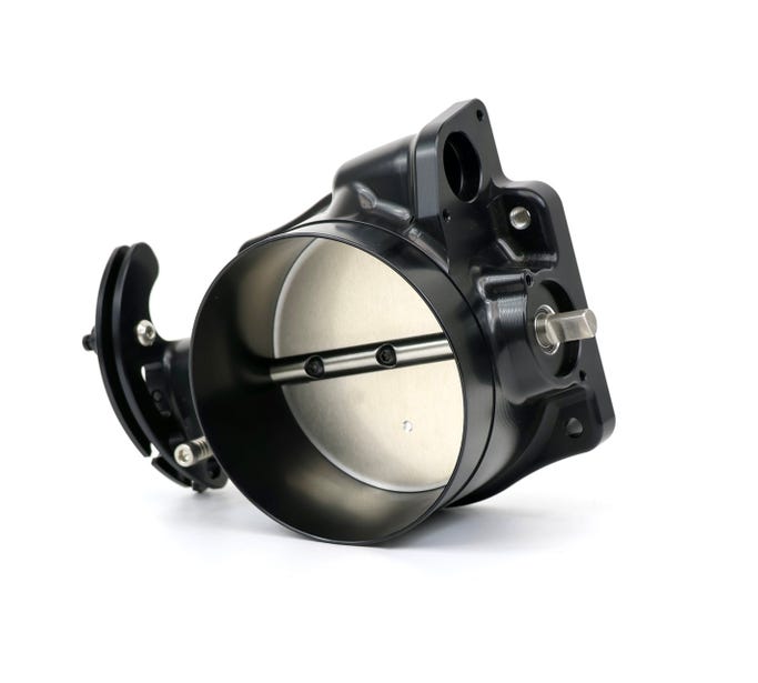 Nick Williams Throttle Body - Billet - 92MM - Dbc - Black