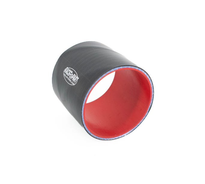 BTR Silicone 3.00" Straight Coupler - 3" Long Black