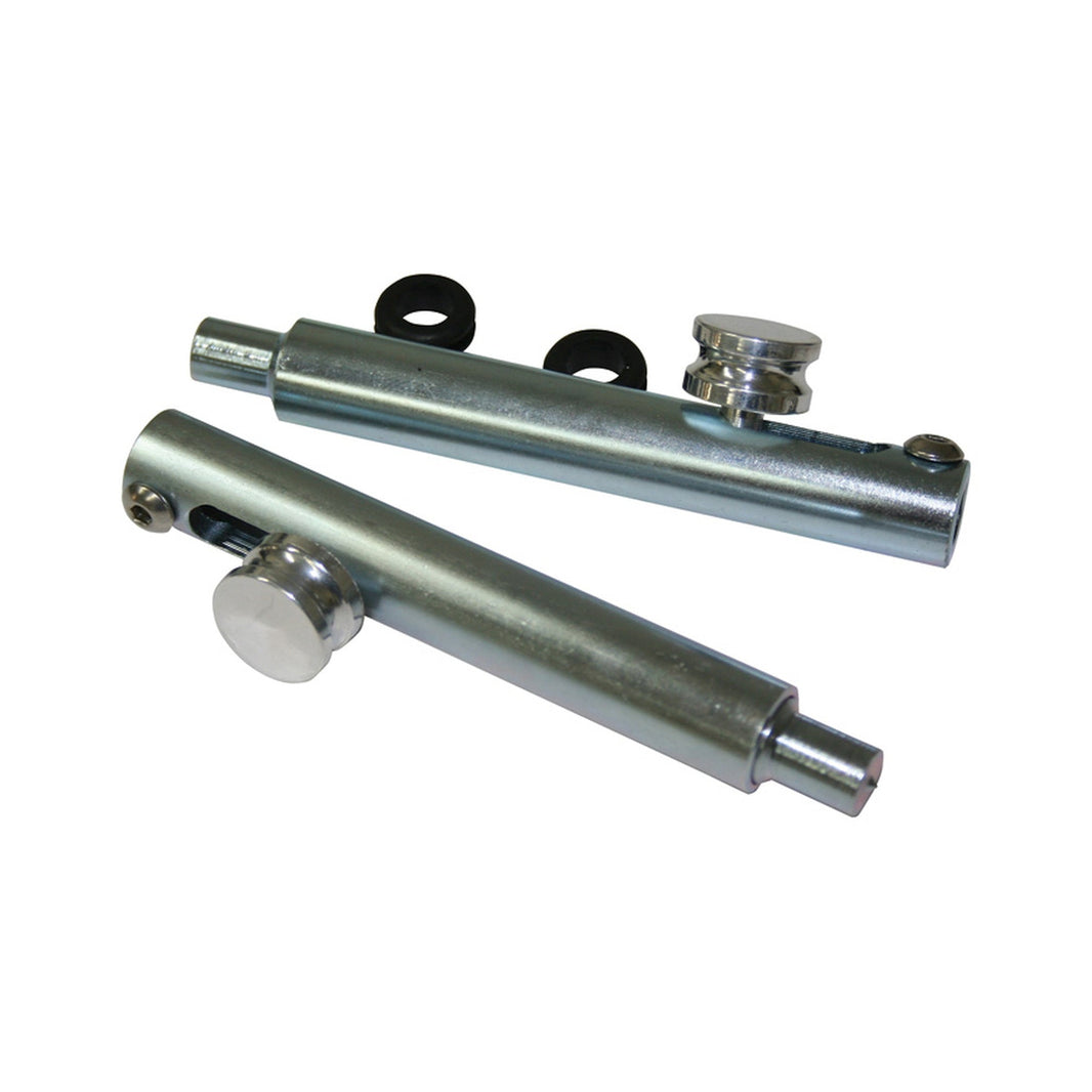 Brothers Trucks skjult bagklaplåssæt - Rustfrit stål - Billet-knopper