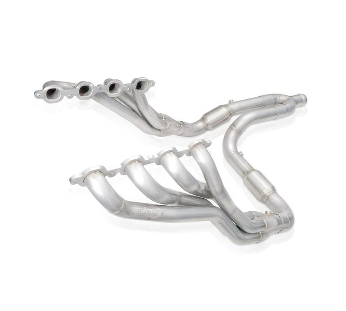 Stainless Works Longtube Headers with X Pipe - 2015+ Tahoe - Ctth15cat