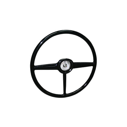 1947-53 CHEVY/GMC STEERING WHEEL - BLACK - Brothers Trucks  Steering Wheel - Black