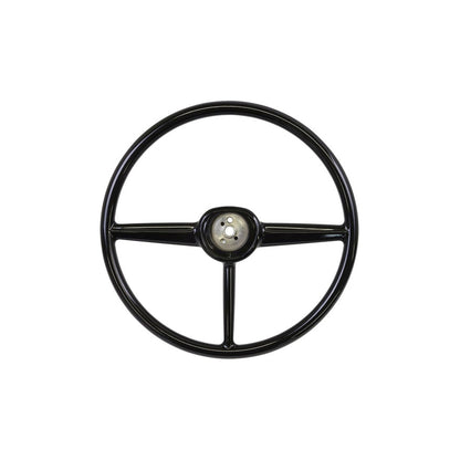 1947-53 CHEVY/GMC STEERING WHEEL - BLACK - Brothers Trucks  Steering Wheel - Black