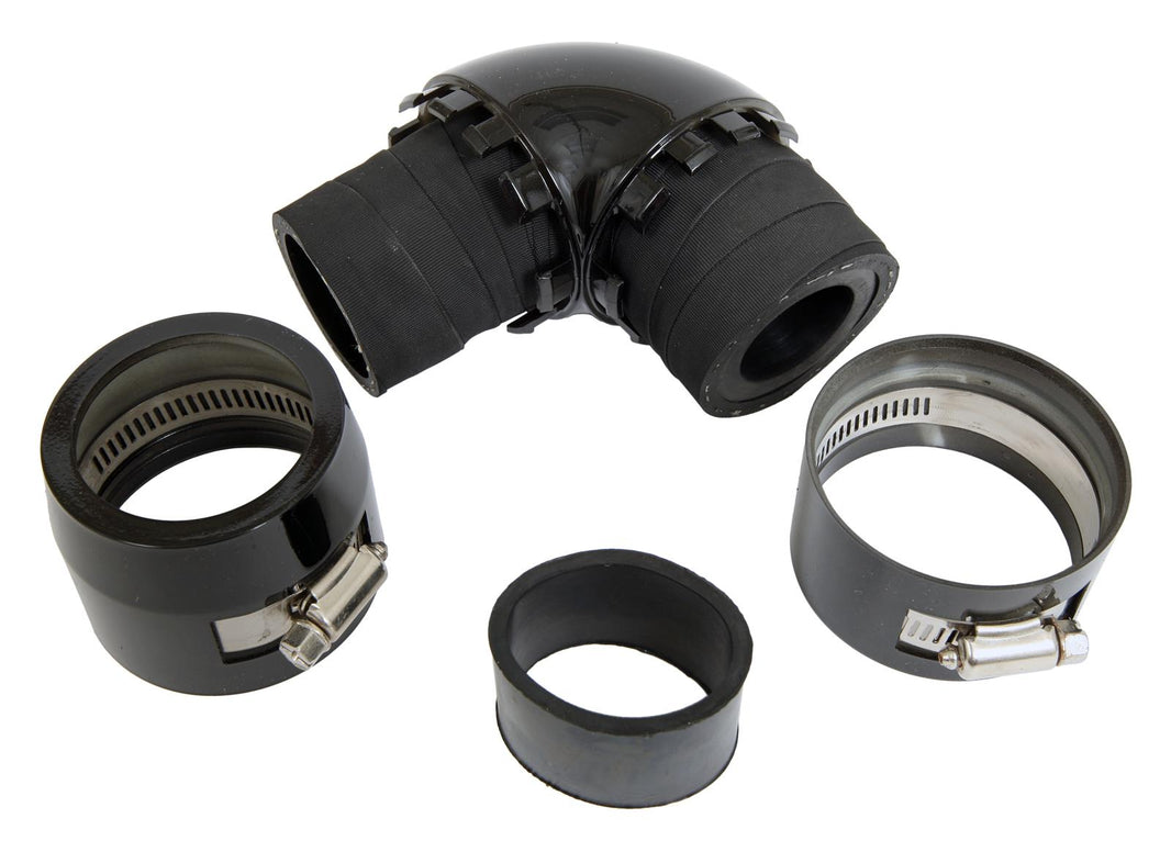 90 Degree Radiator Hose Bend (Black)