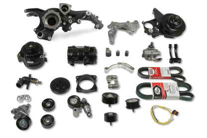 Holley Premium Mid-Mount Complete Accessory System - - Photo - out of package Left