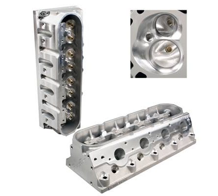 Trick Flow Shallow Chamber 245CC Solid Roller Hipd 6 Bolt Cylinder Head Bundle
