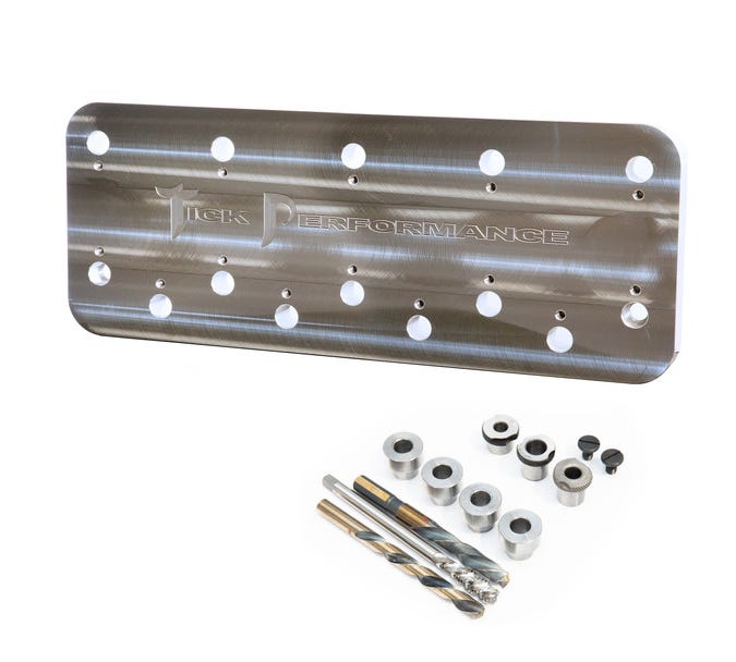 Tick Performance Head Bolt Drill Fixture for LS Blocks